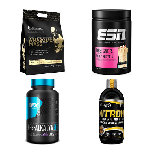 Masseaufbau für Fortgeschrittene: Kevin Levrone Anabolic + 3 weitere – alle enthaltenen Artikel