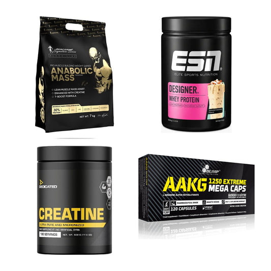 Masseaufbau für Fortgeschrittene: Kevin Levrone Anabolic + 3 weitere – alle enthaltenen Artikel