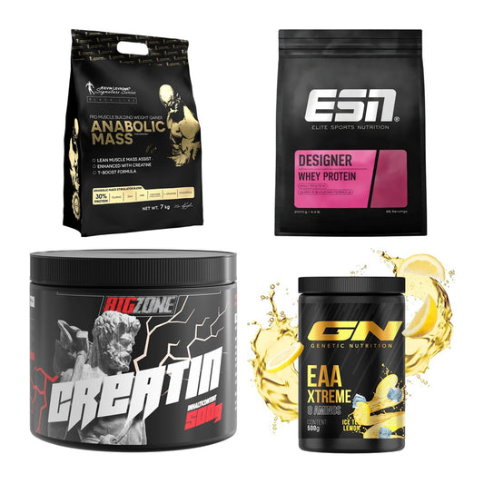 Masseaufbau für Fortgeschrittene: Kevin Levrone Anabolic + 3 weitere – alle enthaltenen Artikel