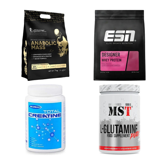 Masseaufbau für Fortgeschrittene: Kevin Levrone Anabolic + 3 weitere – alle enthaltenen Artikel
