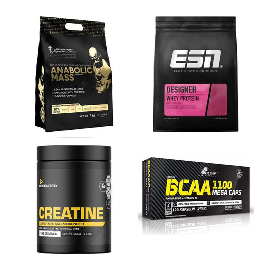 Masseaufbau für Fortgeschrittene: Kevin Levrone Anabolic + 3 weitere – alle enthaltenen Artikel
