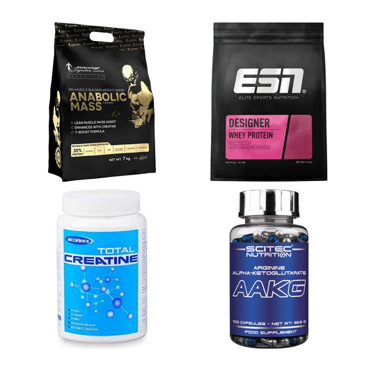 Masseaufbau für Fortgeschrittene: Kevin Levrone Anabolic + 3 weitere – alle enthaltenen Artikel