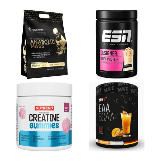 Masseaufbau für Fortgeschrittene: Kevin Levrone Anabolic + 3 weitere – alle enthaltenen Artikel