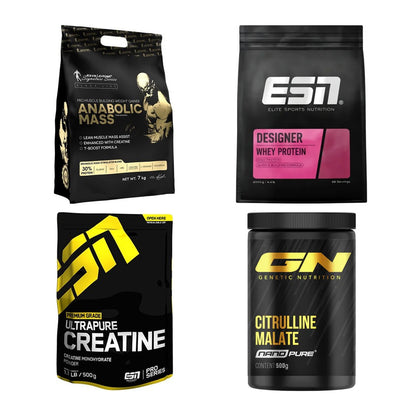 Masseaufbau für Fortgeschrittene: Kevin Levrone Anabolic + 3 weitere – alle enthaltenen Artikel