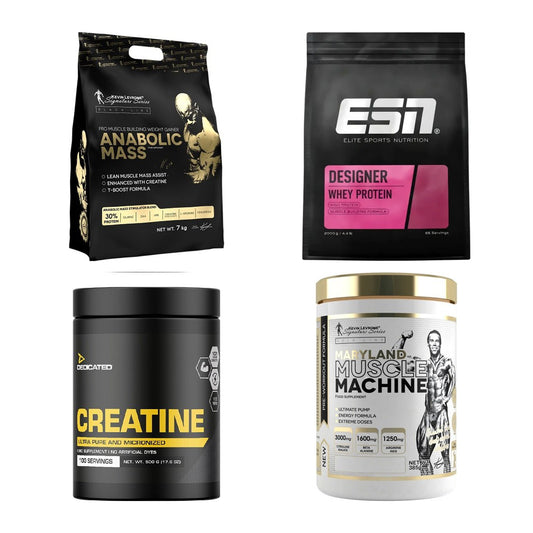 Masseaufbau für Fortgeschrittene: Kevin Levrone Anabolic + 3 weitere – alle enthaltenen Artikel