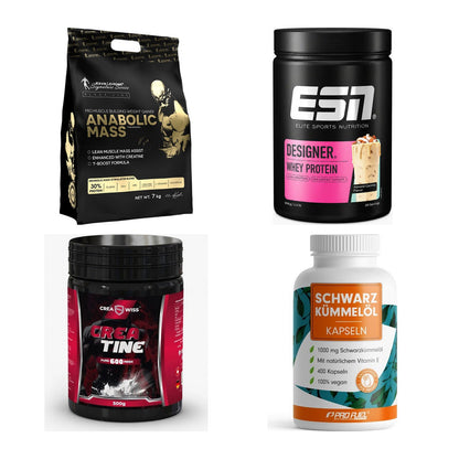 Masseaufbau für Fortgeschrittene: Kevin Levrone Anabolic + 3 weitere – alle enthaltenen Artikel