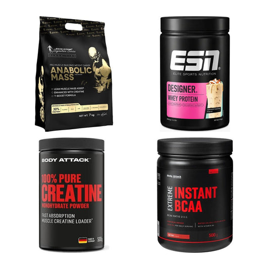 Masseaufbau für Fortgeschrittene: Kevin Levrone Anabolic + 3 weitere – alle enthaltenen Artikel