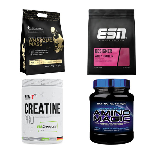 Masseaufbau für Fortgeschrittene: Kevin Levrone Anabolic + 3 weitere – alle enthaltenen Artikel