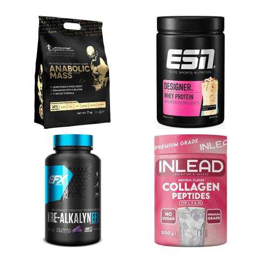 Masseaufbau für Fortgeschrittene: Kevin Levrone Anabolic + 3 weitere – alle enthaltenen Artikel
