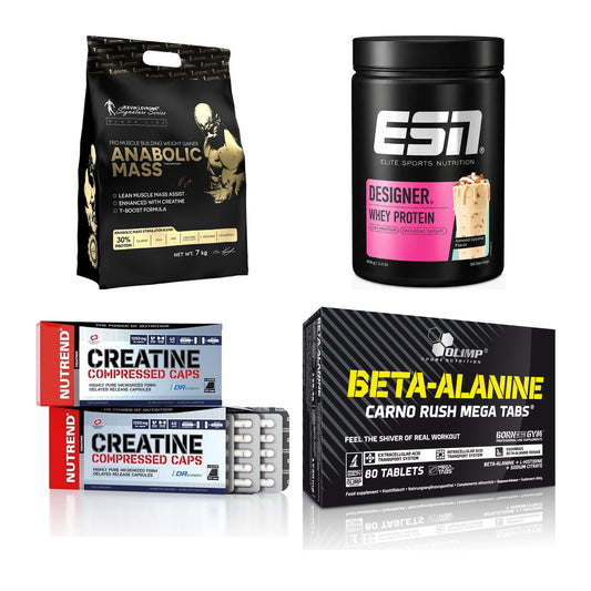 Masseaufbau für Fortgeschrittene: Kevin Levrone Anabolic + 3 weitere – alle enthaltenen Artikel