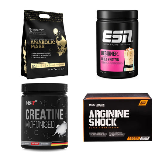 Masseaufbau für Fortgeschrittene: Kevin Levrone Anabolic + 3 weitere – alle enthaltenen Artikel