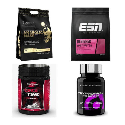 Masseaufbau für Fortgeschrittene: Kevin Levrone Anabolic + 3 weitere – alle enthaltenen Artikel
