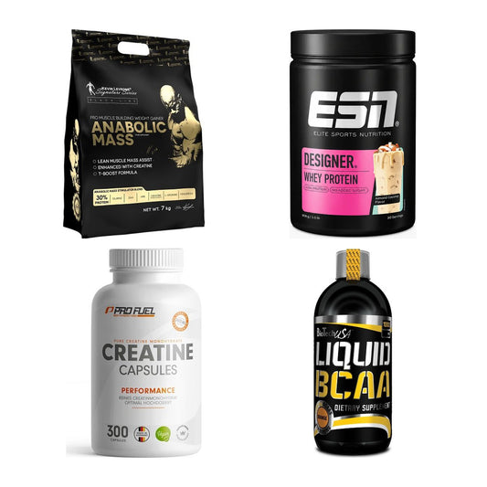 Masseaufbau für Fortgeschrittene: Kevin Levrone Anabolic + 3 weitere – alle enthaltenen Artikel