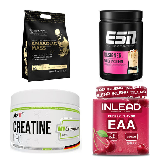 Masseaufbau für Fortgeschrittene: Kevin Levrone Anabolic + 3 weitere – alle enthaltenen Artikel