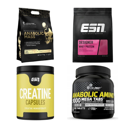 Masseaufbau für Fortgeschrittene: Kevin Levrone Anabolic + 3 weitere – alle enthaltenen Artikel