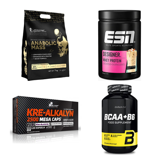 Masseaufbau für Fortgeschrittene: Kevin Levrone Anabolic + 3 weitere – alle enthaltenen Artikel