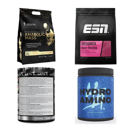 Masseaufbau für Fortgeschrittene: Kevin Levrone Anabolic + 3 weitere – alle enthaltenen Artikel