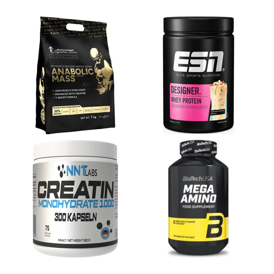Masseaufbau für Fortgeschrittene: Kevin Levrone Anabolic + 3 weitere – alle enthaltenen Artikel
