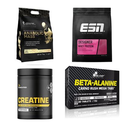Masseaufbau für Fortgeschrittene: Kevin Levrone Anabolic + 3 weitere – alle enthaltenen Artikel