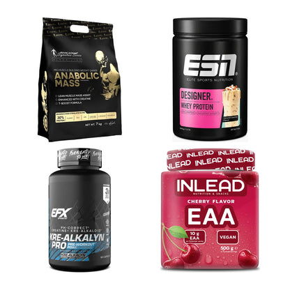 Masseaufbau für Fortgeschrittene: Kevin Levrone Anabolic + 3 weitere – alle enthaltenen Artikel
