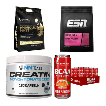 Masseaufbau für Fortgeschrittene: Kevin Levrone Anabolic + 3 weitere – alle enthaltenen Artikel