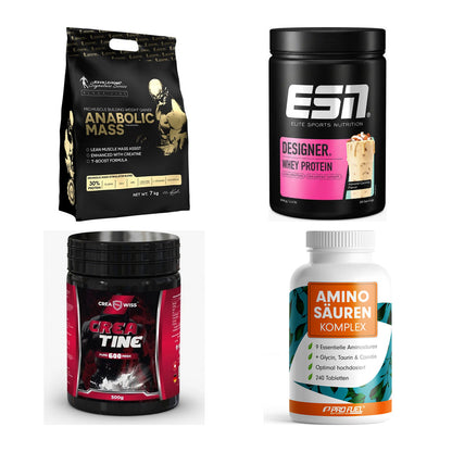 Masseaufbau für Fortgeschrittene: Kevin Levrone Anabolic + 3 weitere – alle enthaltenen Artikel