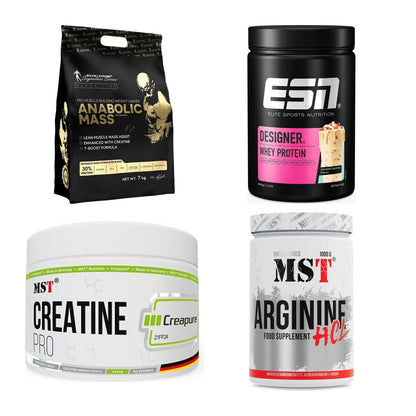 Masseaufbau für Fortgeschrittene: Kevin Levrone Anabolic + 3 weitere – alle enthaltenen Artikel
