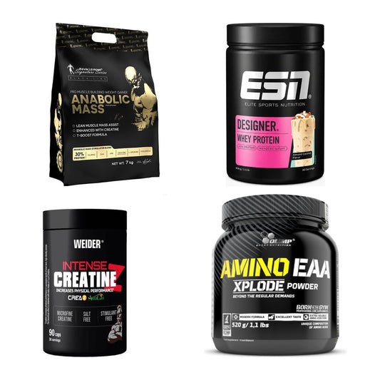Masseaufbau für Fortgeschrittene: Kevin Levrone Anabolic + 3 weitere – alle enthaltenen Artikel