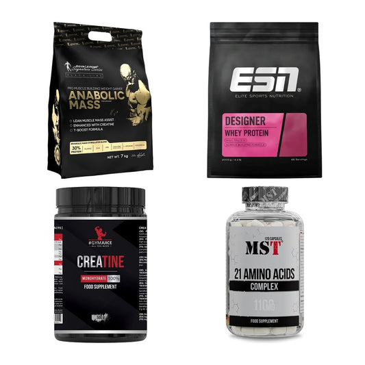 Masseaufbau für Fortgeschrittene: Kevin Levrone Anabolic + 3 weitere – alle enthaltenen Artikel
