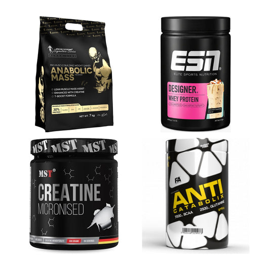 Masseaufbau für Fortgeschrittene: Kevin Levrone Anabolic + 3 weitere – alle enthaltenen Artikel