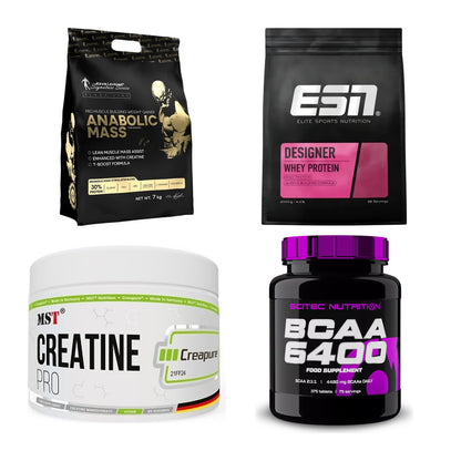 Masseaufbau für Fortgeschrittene: Kevin Levrone Anabolic + 3 weitere – alle enthaltenen Artikel