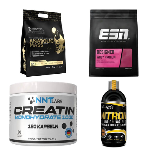 Masseaufbau für Fortgeschrittene: Kevin Levrone Anabolic + 3 weitere – alle enthaltenen Artikel