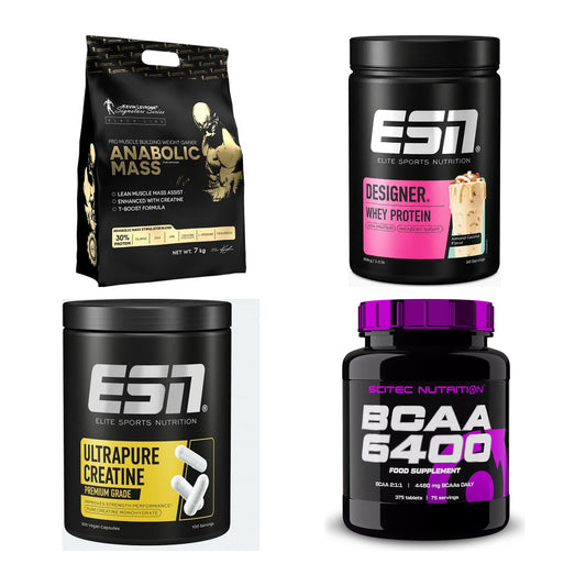 Masseaufbau für Fortgeschrittene: Kevin Levrone Anabolic + 3 weitere – alle enthaltenen Artikel