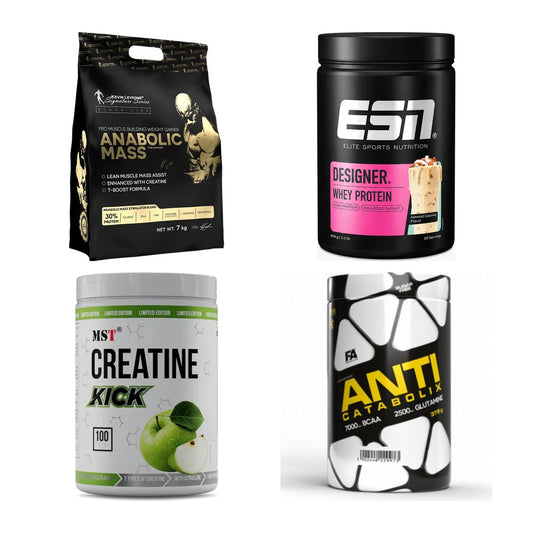 Masseaufbau für Fortgeschrittene: Kevin Levrone Anabolic + 3 weitere – alle enthaltenen Artikel