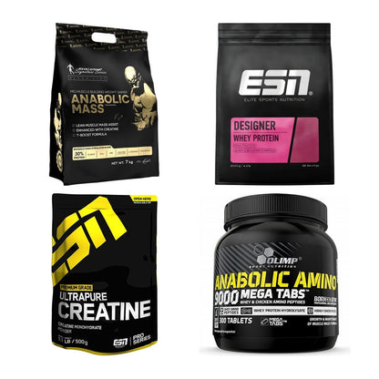 Masseaufbau für Fortgeschrittene: Kevin Levrone Anabolic + 3 weitere – alle enthaltenen Artikel