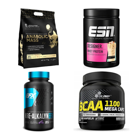 Masseaufbau für Fortgeschrittene: Kevin Levrone Anabolic + 3 weitere – alle enthaltenen Artikel