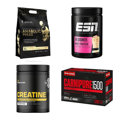 Masseaufbau für Fortgeschrittene: Kevin Levrone Anabolic + 3 weitere – alle enthaltenen Artikel