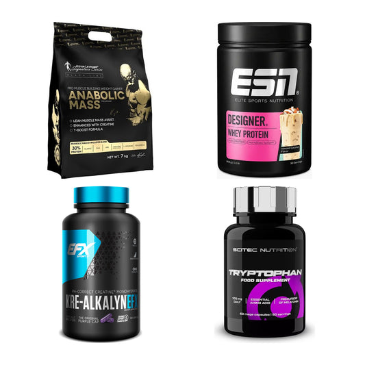 Masseaufbau für Fortgeschrittene: Kevin Levrone Anabolic + 3 weitere – alle enthaltenen Artikel