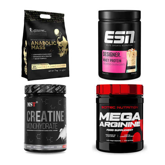 Masseaufbau für Fortgeschrittene: Kevin Levrone Anabolic + 3 weitere – alle enthaltenen Artikel