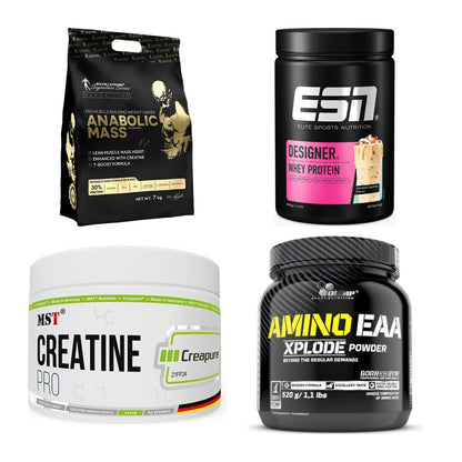 Masseaufbau für Fortgeschrittene: Kevin Levrone Anabolic + 3 weitere – alle enthaltenen Artikel