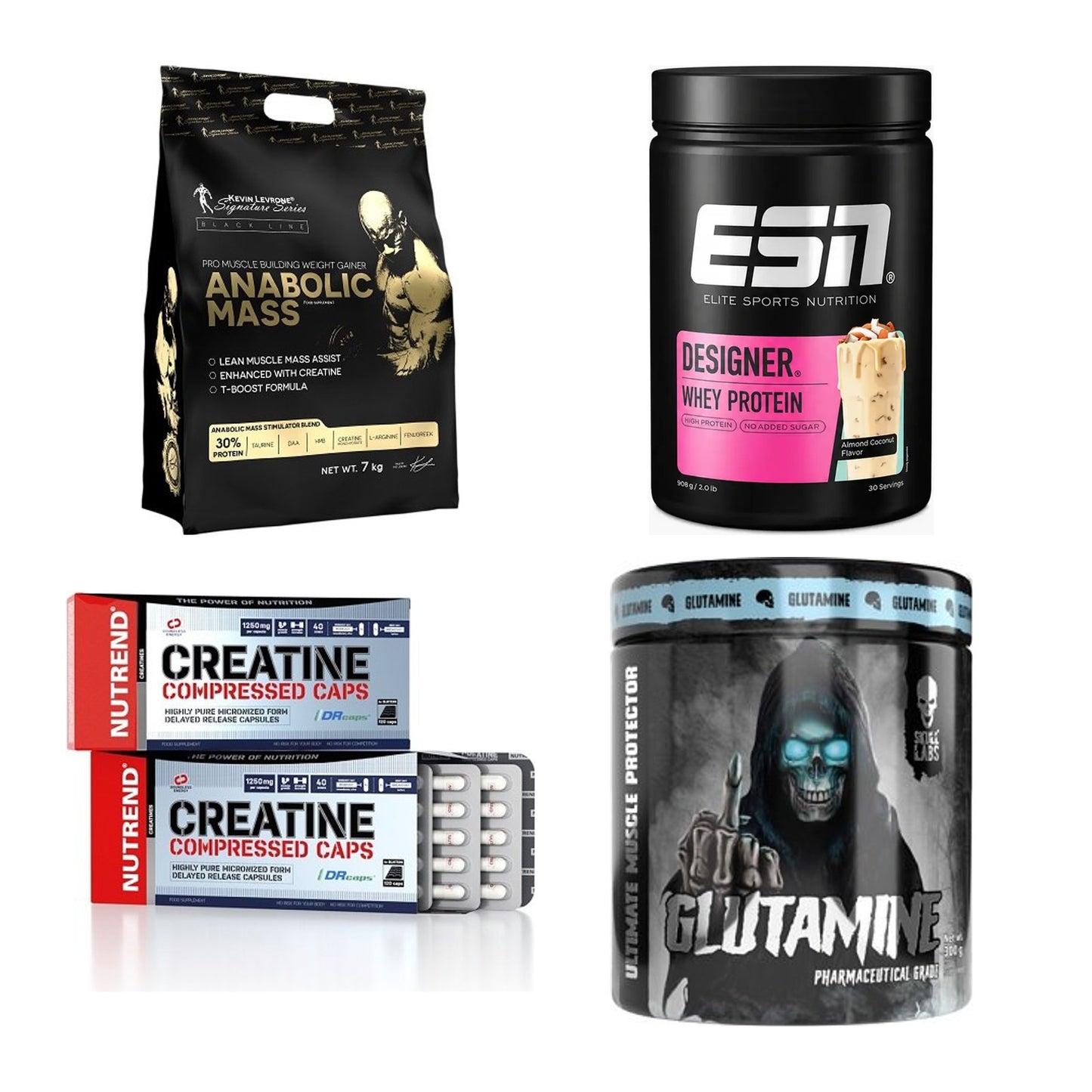 Masseaufbau für Fortgeschrittene: Kevin Levrone Anabolic + 3 weitere – alle enthaltenen Artikel