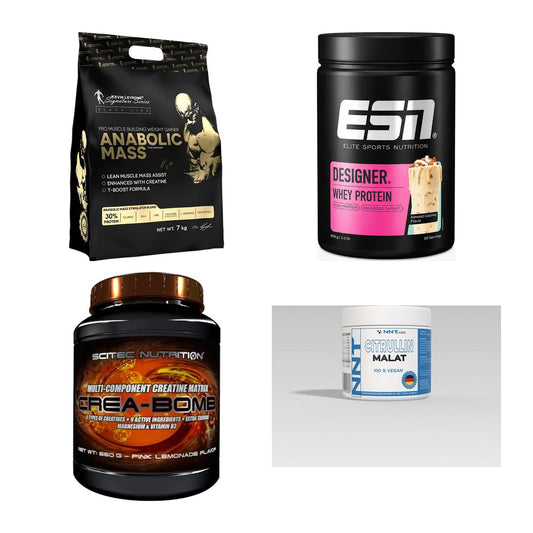 Masseaufbau für Fortgeschrittene: Kevin Levrone Anabolic + 3 weitere – alle enthaltenen Artikel