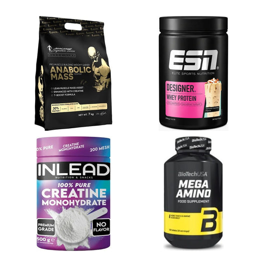 Masseaufbau für Fortgeschrittene: Kevin Levrone Anabolic + 3 weitere – alle enthaltenen Artikel