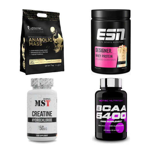 Masseaufbau für Fortgeschrittene: Kevin Levrone Anabolic + 3 weitere – alle enthaltenen Artikel