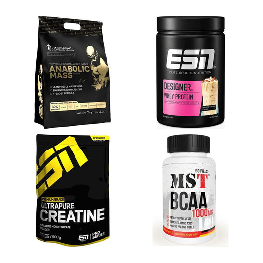 Masseaufbau für Fortgeschrittene: Kevin Levrone Anabolic + 3 weitere – alle enthaltenen Artikel