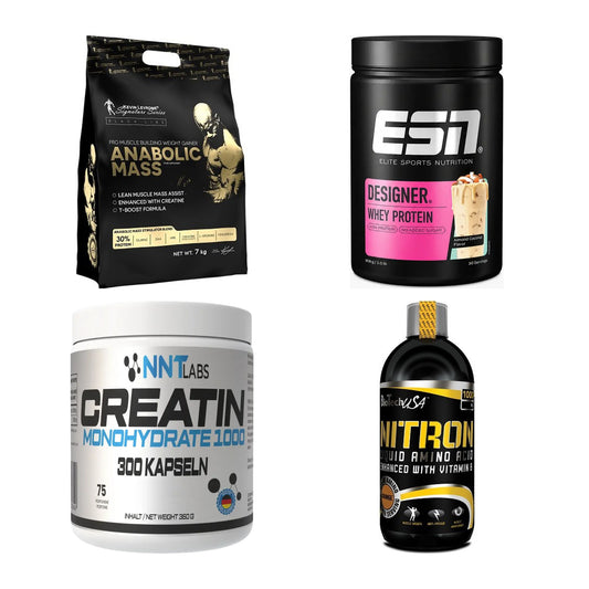 Masseaufbau für Fortgeschrittene: Kevin Levrone Anabolic + 3 weitere – alle enthaltenen Artikel