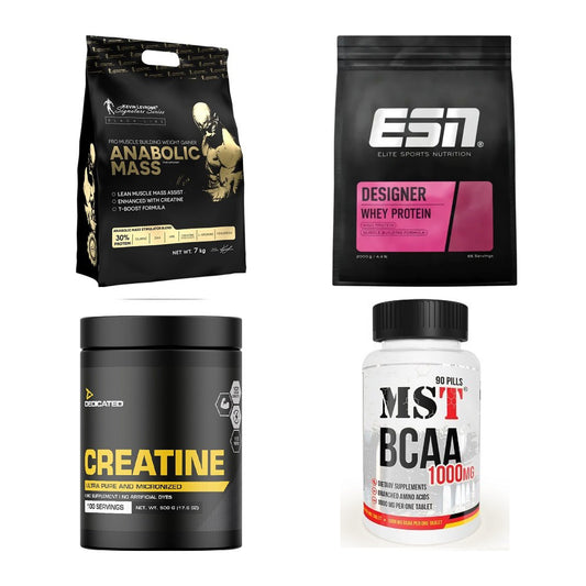 Masseaufbau für Fortgeschrittene: Kevin Levrone Anabolic + 3 weitere – alle enthaltenen Artikel