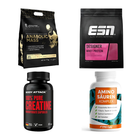 Masseaufbau für Fortgeschrittene: Kevin Levrone Anabolic + 3 weitere – alle enthaltenen Artikel