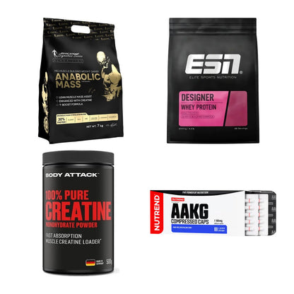 Masseaufbau für Fortgeschrittene: Kevin Levrone Anabolic + 3 weitere – alle enthaltenen Artikel