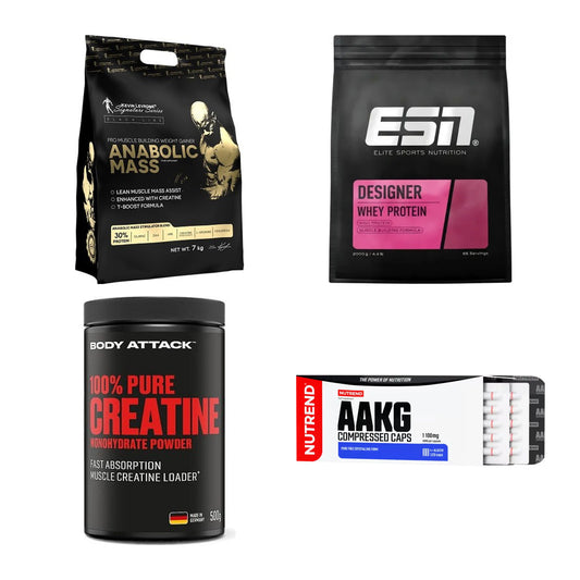 Masseaufbau für Fortgeschrittene: Kevin Levrone Anabolic + 3 weitere – alle enthaltenen Artikel